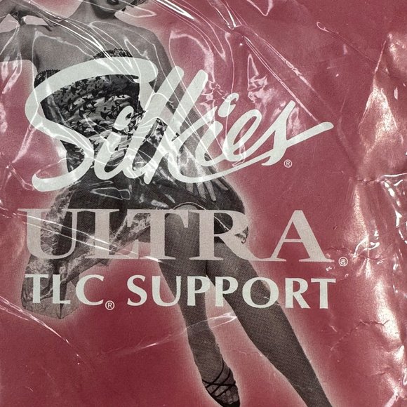 Silkies Women's Size XL Pantyhose Ultra TLC Support Mocha New In Package - Picture 6 of 7